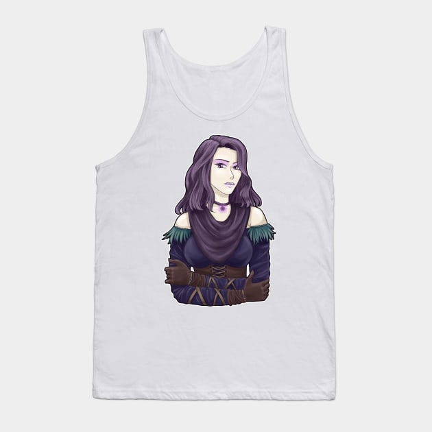 Yennefer Tank Top by mommymlya